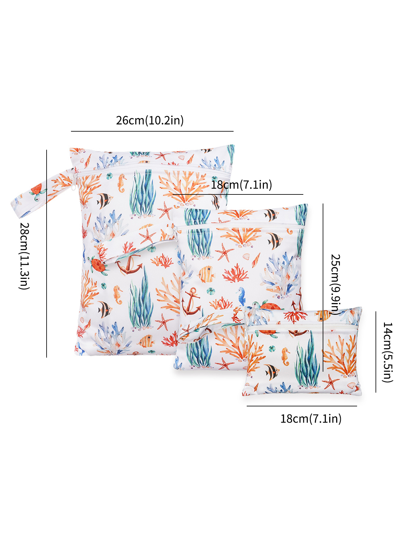 HappyFlute 3Pcs Waterproof Reu - огляд і ціна Diaper Bag Backpack