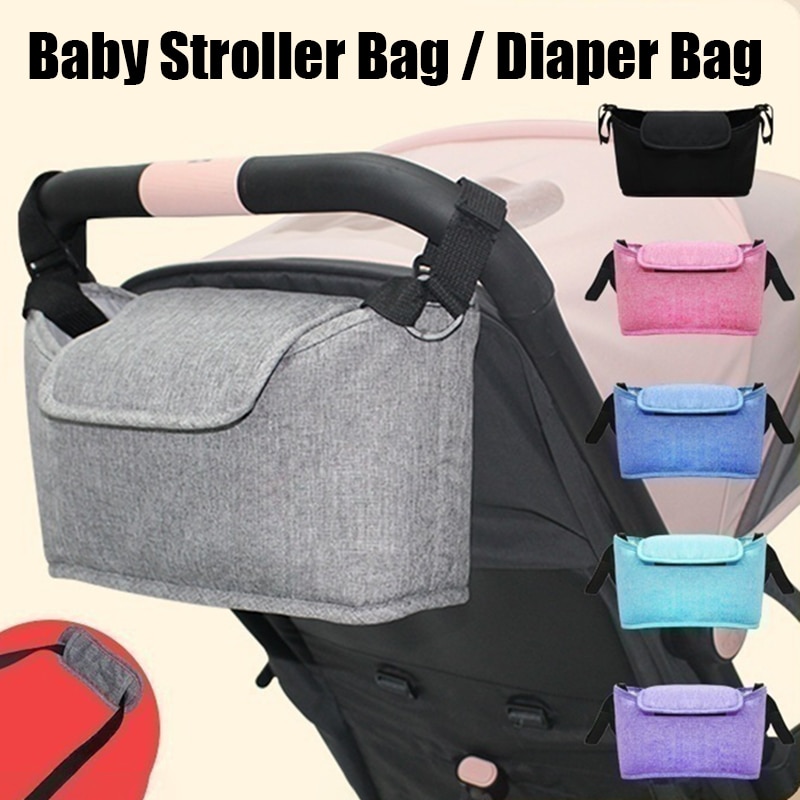 Baby Stroller Hanging Bags Mom - огляд і ціна Diaper Bag Backpack