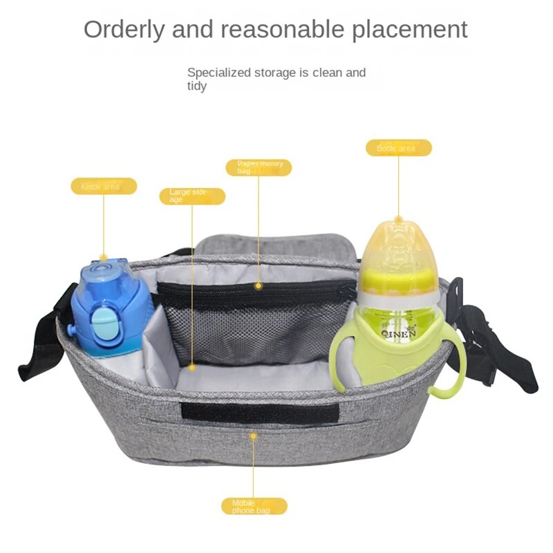 Baby Stroller Hanging Bags Mom - огляд і ціна Diaper Bag Backpack