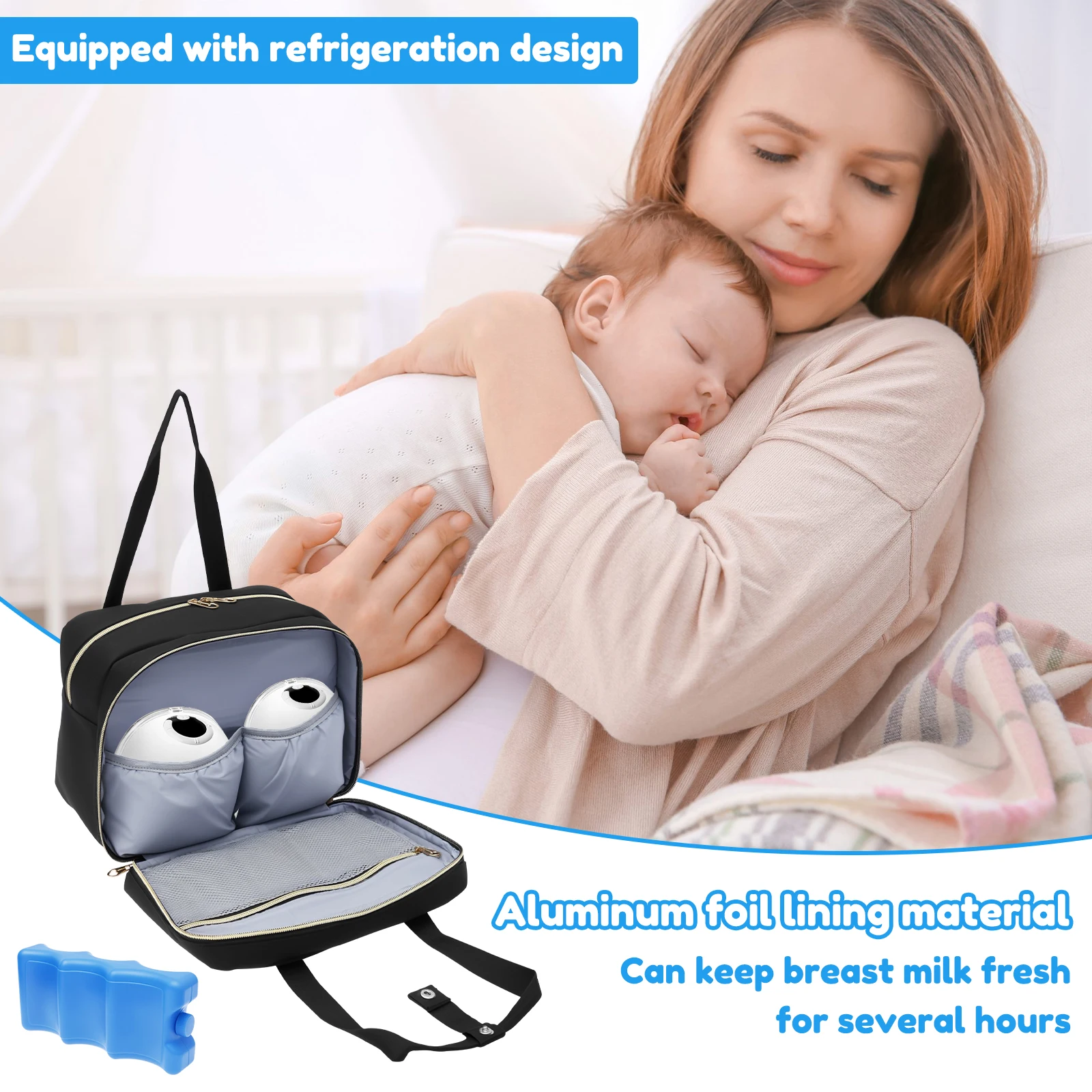 Breast Pump Storage Bag with I - огляд і ціна Baby Products Pack